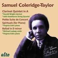 Cover for Harold Wright (Clrnt) Virginia Eskin (Pno) Hawthorne String Qt · Samuel Coleridge-Taylor: Clarinet Quintet (CD) (2022)
