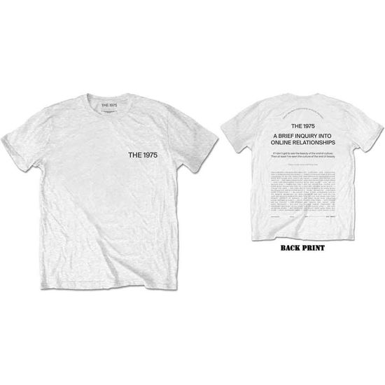 The 1975 Unisex T-Shirt: ABIIOR Welcome Welcome (Back Print) - The 1975 - Fanituote -  - 5056170682688 - 