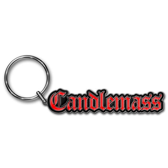 Candlemass Keychain: Logo (Enamel In-Fill) - Candlemass - Produtos -  - 5056365709688 - 