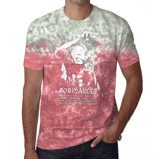 Bob Marley Unisex T-Shirt: Exodus Playlist (Wash Collection) - Bob Marley - Marchandise -  - 5056561042688 - 
