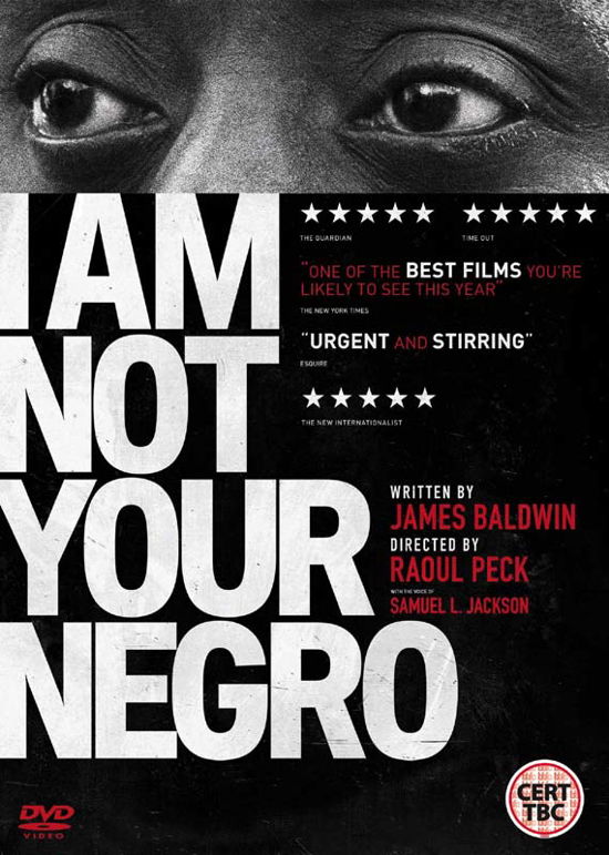 Cover for I Am Not Your Negro (DVD) (2017)