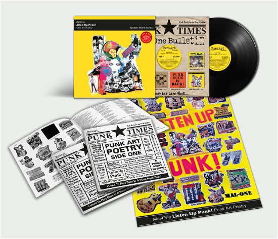 Listen Up Punk !’ Punk Art Poetry, Spoken Word Album - Mal-One - Muziek - Punk Art Records - 5060135763688 - 20 april 2024
