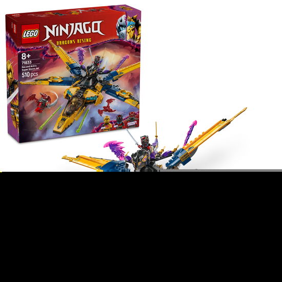 LEGO Ninjago 71833 Ras En Arins Superstormvliegtuig - Lego - Merchandise -  - 5702017815688 - 