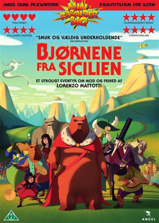 Cover for Bjørnene fra Sicilien (DVD) (2020)