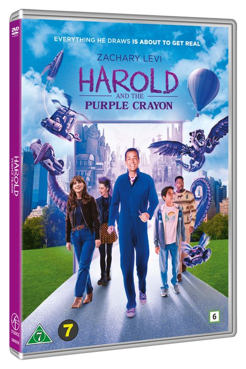 Cover for Harold and the Purple Crayon (DVD) (2024)