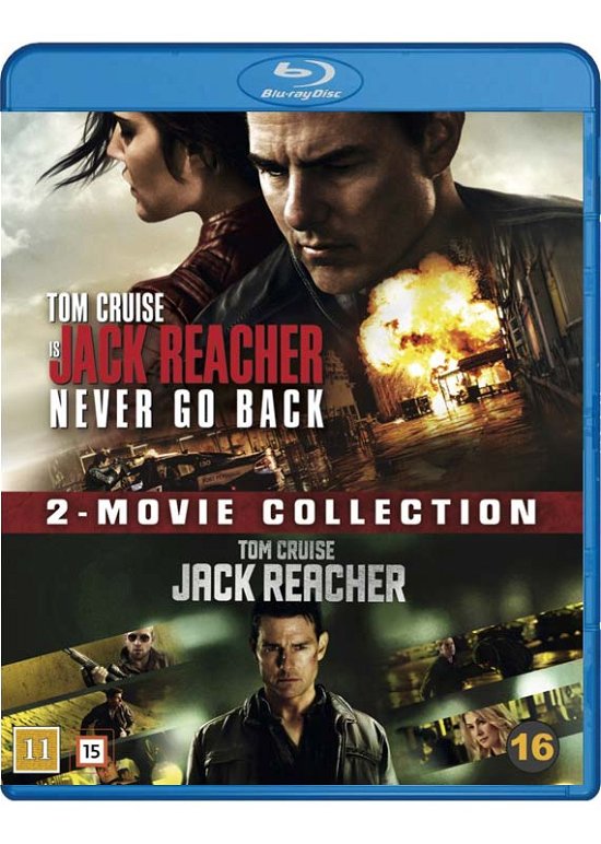 Cover for Jack Reacher 1-2 (Blu-ray) (2017)