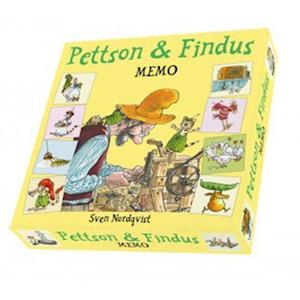 Cover for Spil memory · Pettson &amp; Findus Memo (MERCH) (2020)