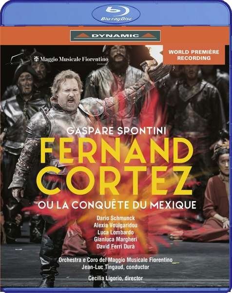 Cover for G. Spontini · Fernand Cortez Ou La Conquete De Mexique (Blu-ray) (2020)