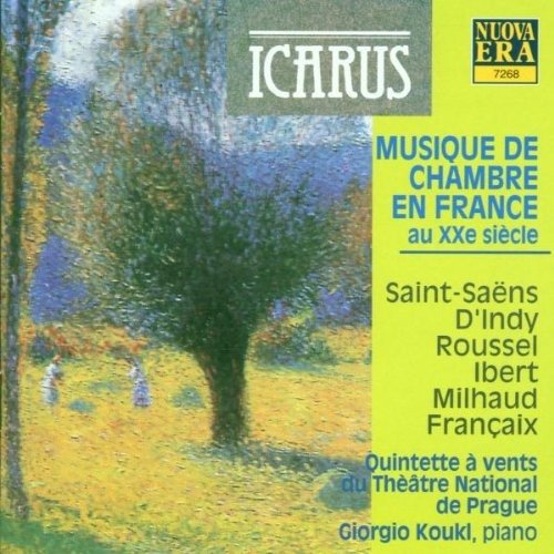 Cover for Quintette a Vents Du Thetre National De Prague / Koukl Giorgio · French Music of the 20th Century (CD) (1996)