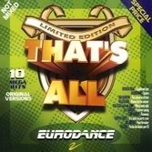 Cover for Various Artists · That's All Eurodance (CD) (2020)