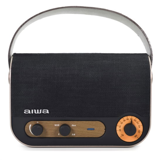 Cover for Aiwa · Aiwa Vintage Style Portable Radio &amp; Speaker (FM / USB / AUX / BT) (MERCH)