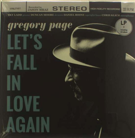 Let's Fall in Love Again - Gregory Page - Música - E  V2E - 8717931327688 - 1 de octubre de 2015