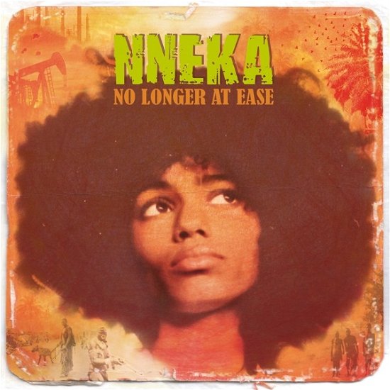 Cover for Nneka · No Longer At Ease (Ltd. Flaming Coloured Vinyl) (LP) [Limited Numbered edition] (2023)