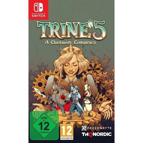 Cover for ''thq Nordic'' · Nsw Trine 5: A Clockwork Conspiracy (GAME)