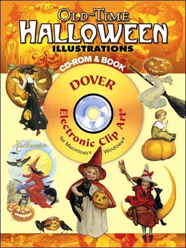 Cover for Carol Belanger Grafton · Old-Time Halloween Illustrations - Dover Electronic Clip Art (Lydbog (CD)) [Unabridged edition] (2007)