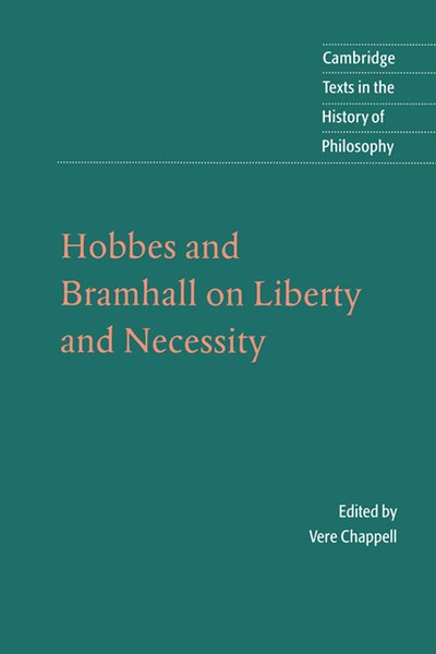 Cover for Thomas Hobbes · Hobbes and Bramhall on Liberty and Necessity - Cambridge Texts in the History of Philosophy (Taschenbuch) (1999)