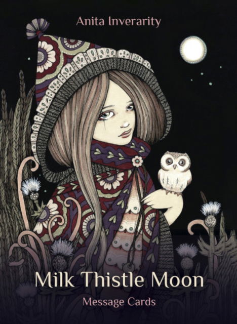 Cover for Inverarity, Anita (Anita Inverarity) · Milk Thistle Moon: Message Cards (Flashcards) (2025)