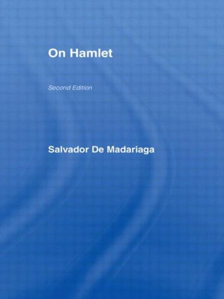 Cover for Salvador Madariaga · On Hamlet (Hardcover Book) (1964)