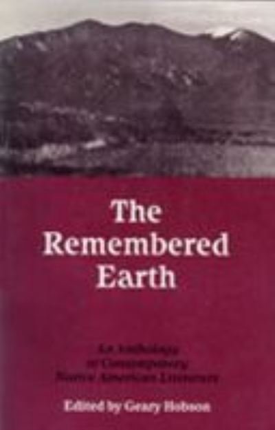 Cover for Geary Hobson · The Remembered Earth (Paperback Book) (1981)
