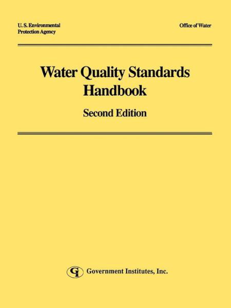Cover for U.S. Environmental Protection Agency · Water Quality Standards Handbook (Paperback Book) [Second edition] (1995)