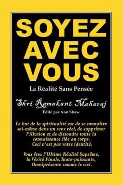 Cover for Ramakant Maharaj · Soyez Avec Vous (Paperback Book) (2016)