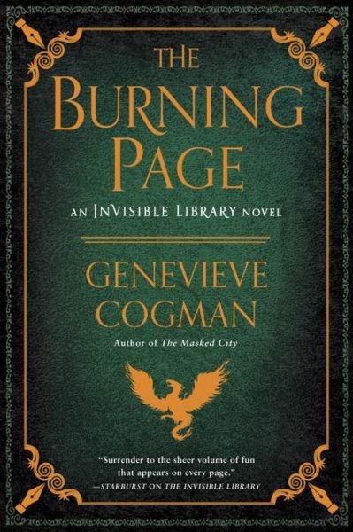 Cover for Genevieve Cogman · The burning page (Bok) [Roc trade paperback edition. edition] (2017)