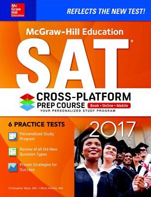 Cover for Christopher Black · McGraw-Hill Education SAT 2017 Cross-Platform Prep Course (Paperback Book) (2016)