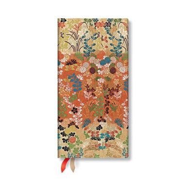 Kara-ori (Japanese Kimono) Slim Verso 12-month Dayplanner 2024 - Paperblanks - Boeken - Paperblanks - 9781439706688 - 2023