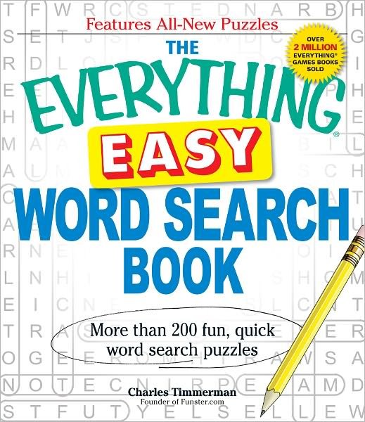 Cover for Charles Timmerman · The Everything Easy Word Search Book: More than 200 fun, quick word search puzzles - Everything (R) (Paperback Book) (2012)