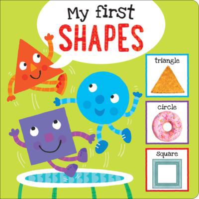 Cover for Peter Pauper Press Inc · My First Shapes Board Book (Inbunden Bok) (2020)