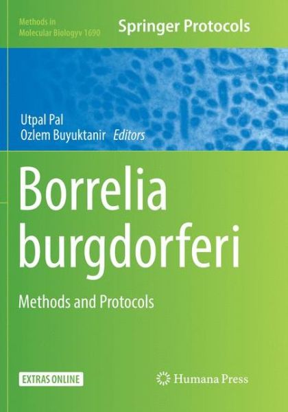 Cover for Borrelia burgdorferi: Methods and Protocols - Methods in Molecular Biology (Paperback Book) [Softcover reprint of the original 1st ed. 2018 edition] (2018)