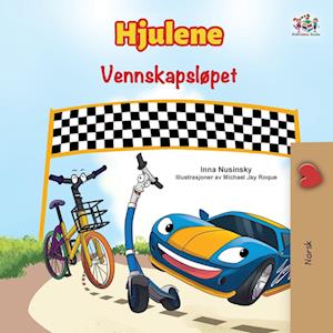 Cover for Kidkiddos Books · Wheels - the Friendship Race (Norwegian Only) (Book) (2024)