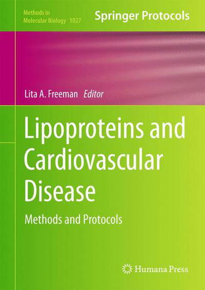 Cover for L a Freeman · Lipoproteins and Cardiovascular Disease: Methods and Protocols - Methods in Molecular Biology (Inbunden Bok) [2013 edition] (2013)