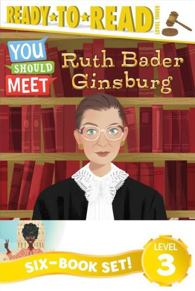 You Should Meet Ready-to-Read Value Pack 1: Ruth Bader Ginsburg; Women Who Launched the Computer Age; Misty Copeland; Shirley Chisholm; Roberta Gibb; Mae Jemison - You Should Meet - Laurie Calkhoven - Livros - Simon Spotlight - 9781665905688 - 13 de julho de 2021