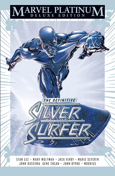 Cover for Stan Lee · Marvel Platinum Edition: The Definitive Silver Surfer (Gebundenes Buch) (2021)