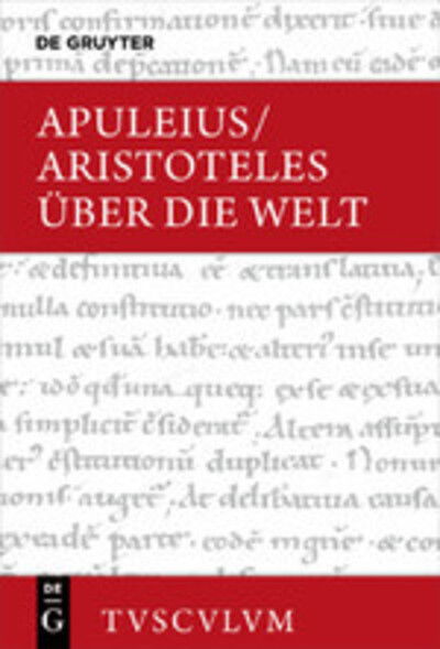 Über die Welt - Aristoteles - Libros -  - 9783110627688 - 21 de octubre de 2019