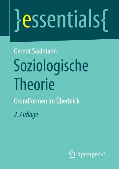 Cover for Saalmann · Soziologische Theorie (Book) (2016)