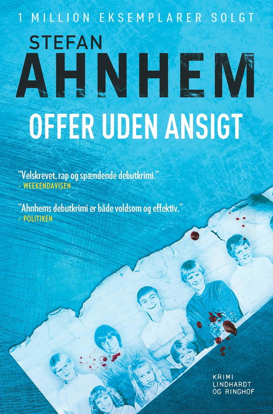 Cover for Stefan Ahnhem · Fabian Risk-serien: Offer uden ansigt (Paperback Book) [5. Painos] (2018)