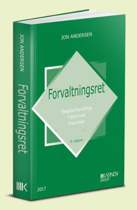 Cover for Jon Andersen · Forvaltningsret (Sewn Spine Book) [9e édition] (2017)