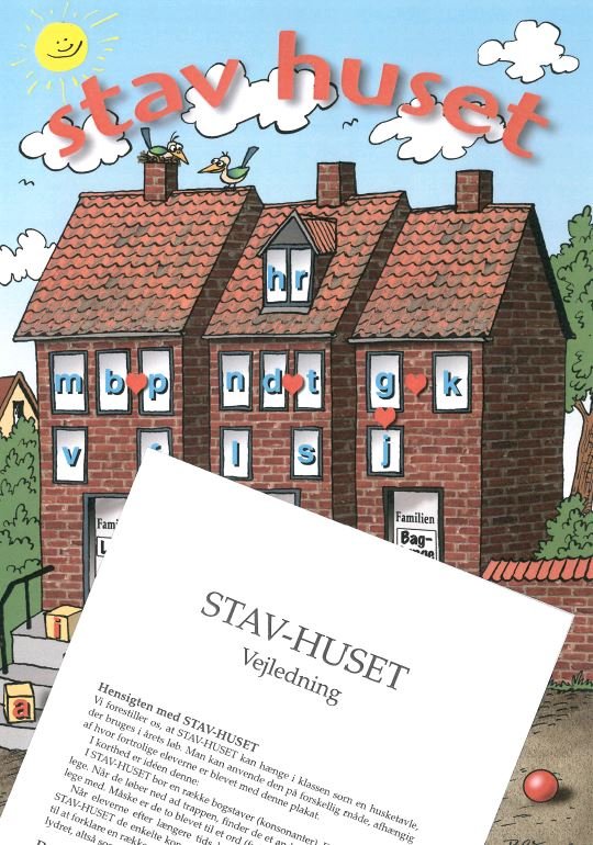 Margot Jensen, Poul Erik Jensen, Inger-Lise Jørgensen · STAV huset - plakat & vejledning (Hæftet bog) [1. udgave] (2003)