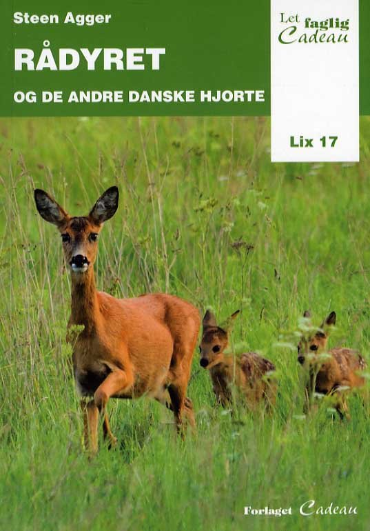 Cover for Steen Agger · Let-faglig-Cadeau: Rådyret og de andre danske hjorte (Sewn Spine Book) [1. Painos] (2013)