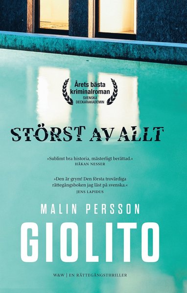 Cover for Malin Persson Giolito · Störst av allt (Paperback Book) (2017)