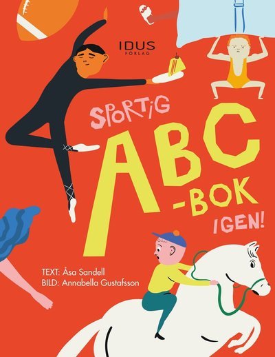 Cover for Åsa Sandell · Sportig ABC-bok igen! (Bound Book) (2021)