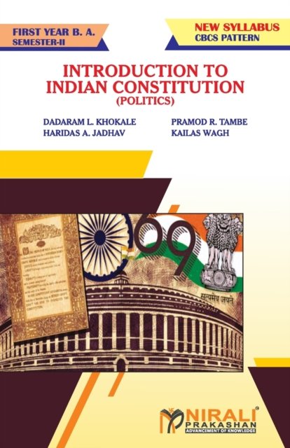 Cover for Dadaram Laxman Prof Khokale · Political Science (Introductiion to Indian Constitution) (Paperback Bog) (2020)