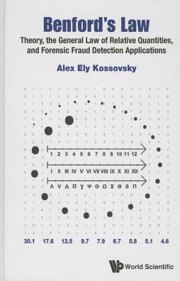 Cover for Kossovsky, Alex Ely (-) · Benford's Law: Theory, The General Law Of Relative Quantities, And Forensic Fraud Detection Applications (Hardcover Book) (2014)