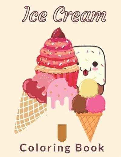 Cover for Jamael Activity Book · Ice Cream Coloring Book (Paperback Book) (2020)