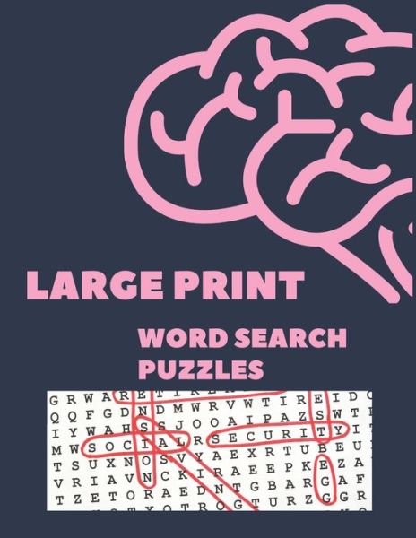 Cover for Marion Cotillard · LARGE PRINT Word Search Puzzles (Paperback Book) (2020)