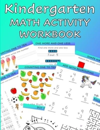 Cover for Nathan Frey · Kindergarten Math Activity Workbook (Paperback Bog) (2021)