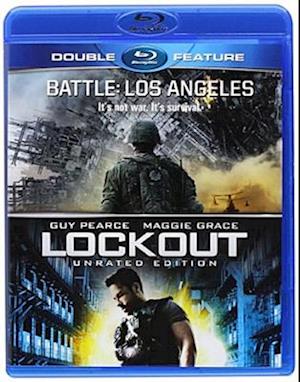 Cover for Battle: Los Angeles / Lockout (Double Feature) (Blu-ray) (2013)