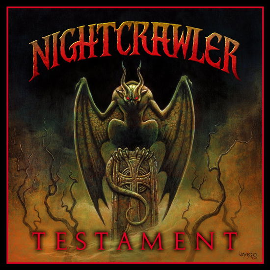 Cover for Nightcrawler · Testament (CD) (2019)